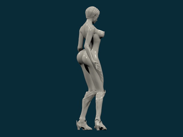 THICK ASS SEXY GIRL 22 3D print model_10