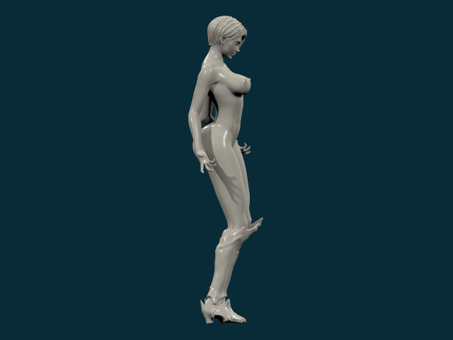THICK ASS SEXY GIRL 22 3D print model_7