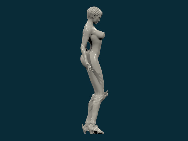 THICK ASS SEXY GIRL 22 3D print model_8