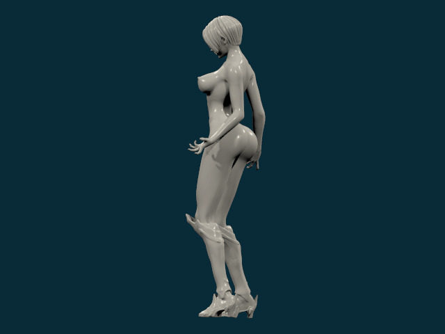 THICK ASS SEXY GIRL 22 3D print model_21