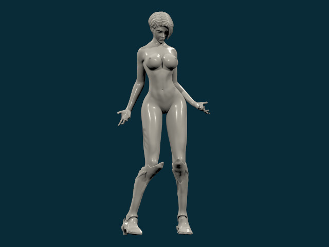 THICK ASS SEXY GIRL 22 3D print model_1