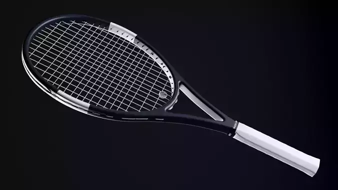 Customizable Tennis Racket 3D model