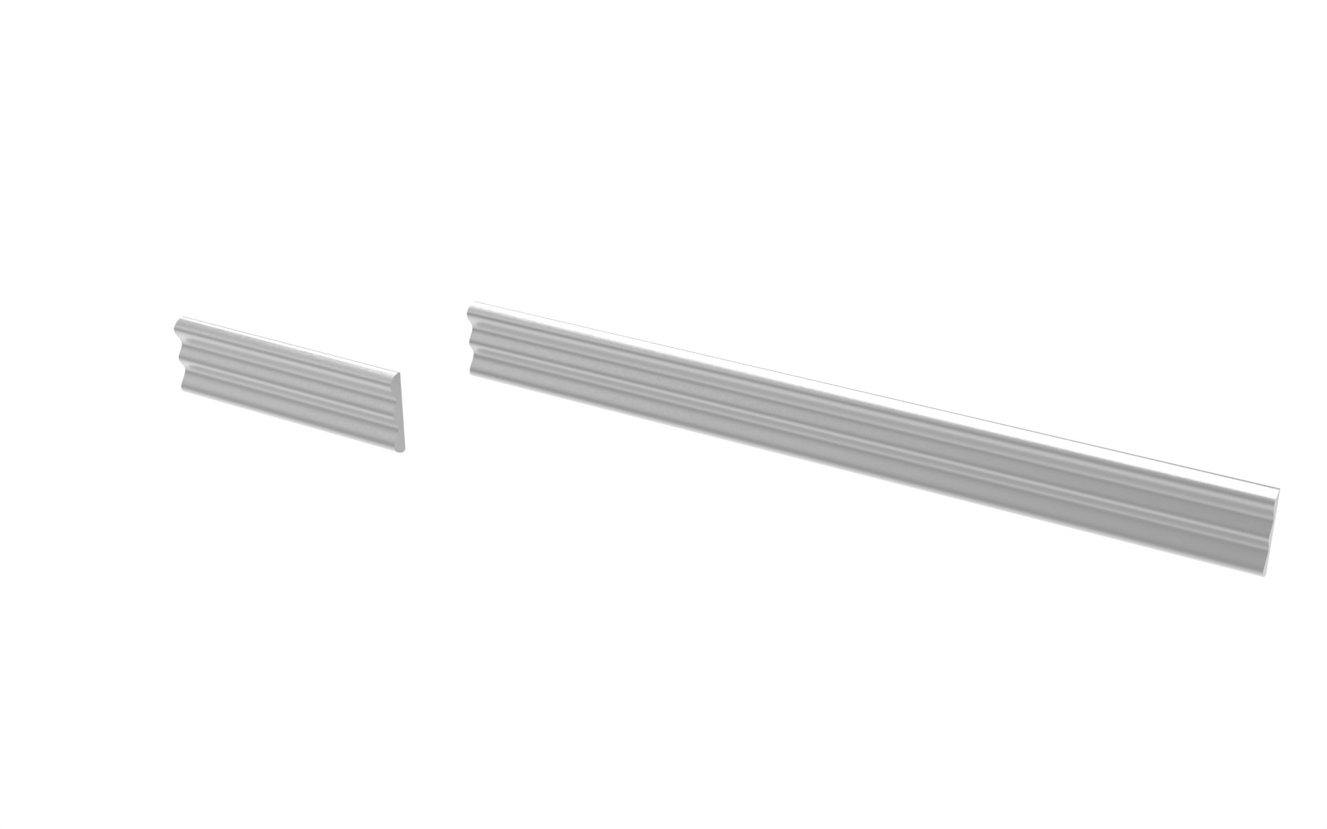 Road Railing Set 3D print model_10