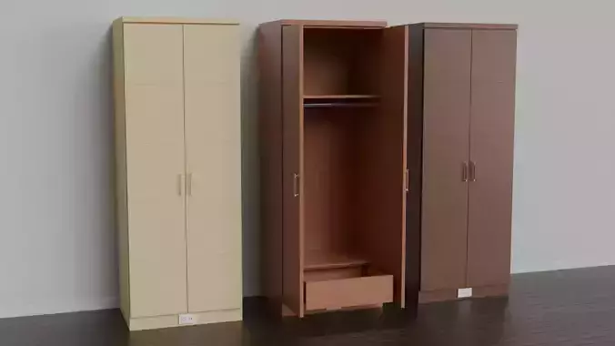 Wardrobe Closet 3D model