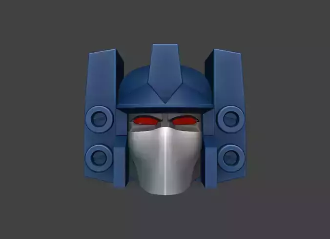 Marvel Eye of the Storm Head w Faces for MPG Super Ginrai