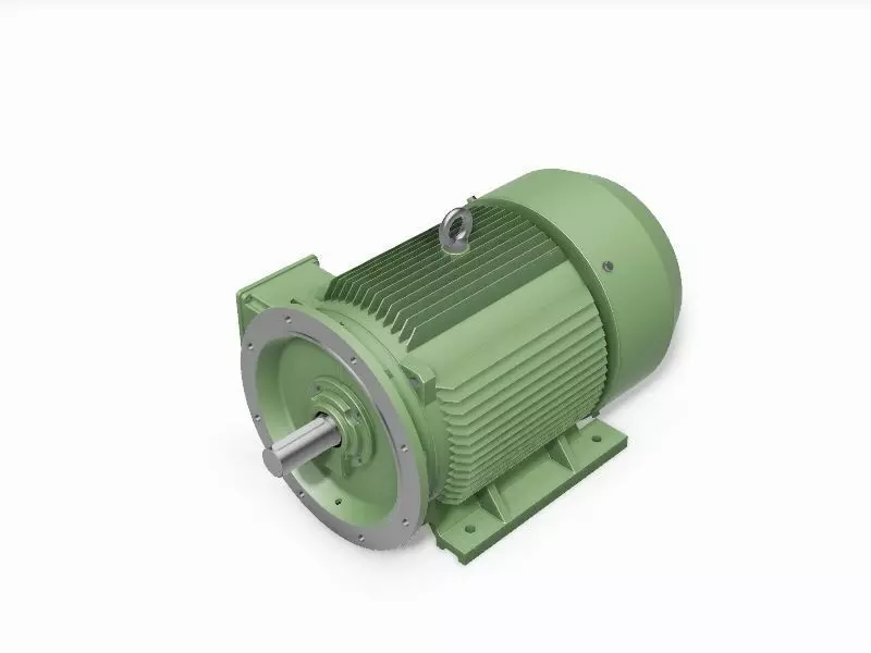 280M B35 Left 2 Pole IEC electric motor - 3D CAD model 3D model