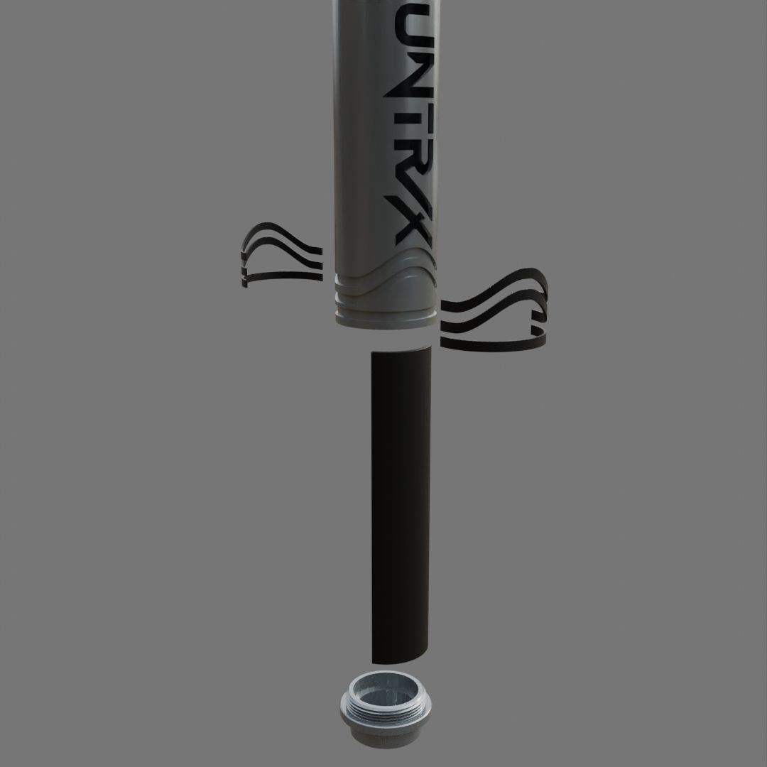 Huntrix Lightstick Kpop Demon Hunters Fan Art 3D print model_5