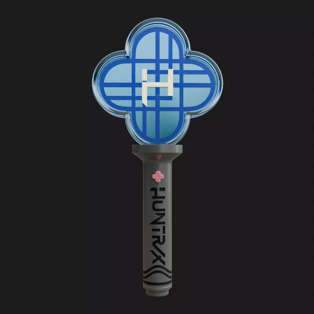 Huntrix Lightstick Kpop Demon Hunters Fan Art 3D print model_0