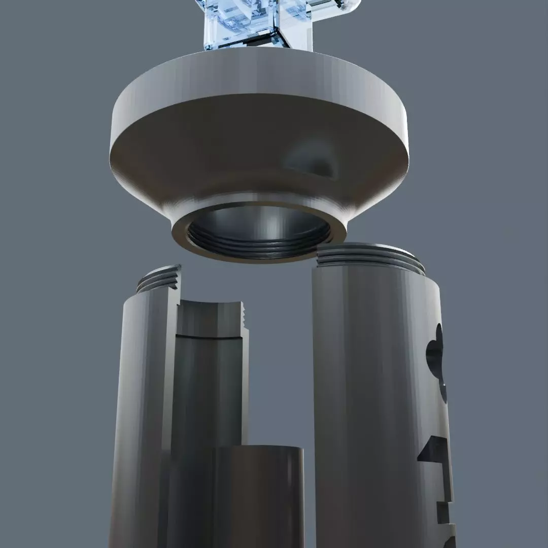 Huntrix Lightstick Kpop Demon Hunters Fan Art 3D print model_8