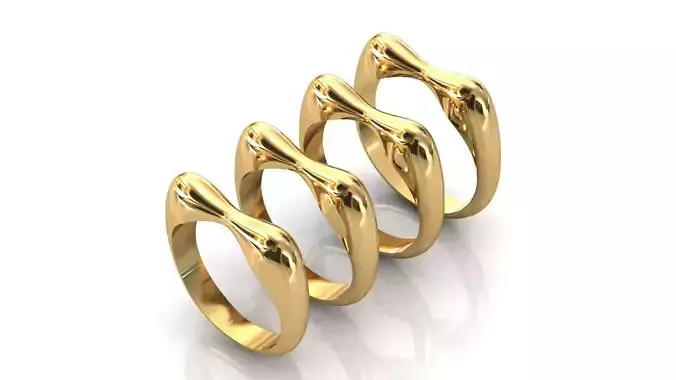 Simple Band Ring 3D