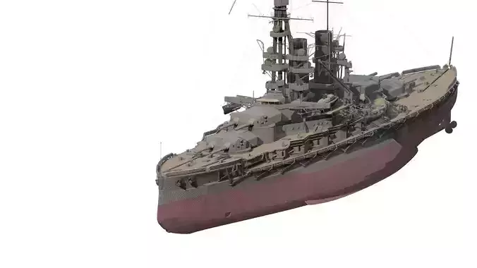 IMPERIAL GERMAN NAVY WW1 BATTLESHIP