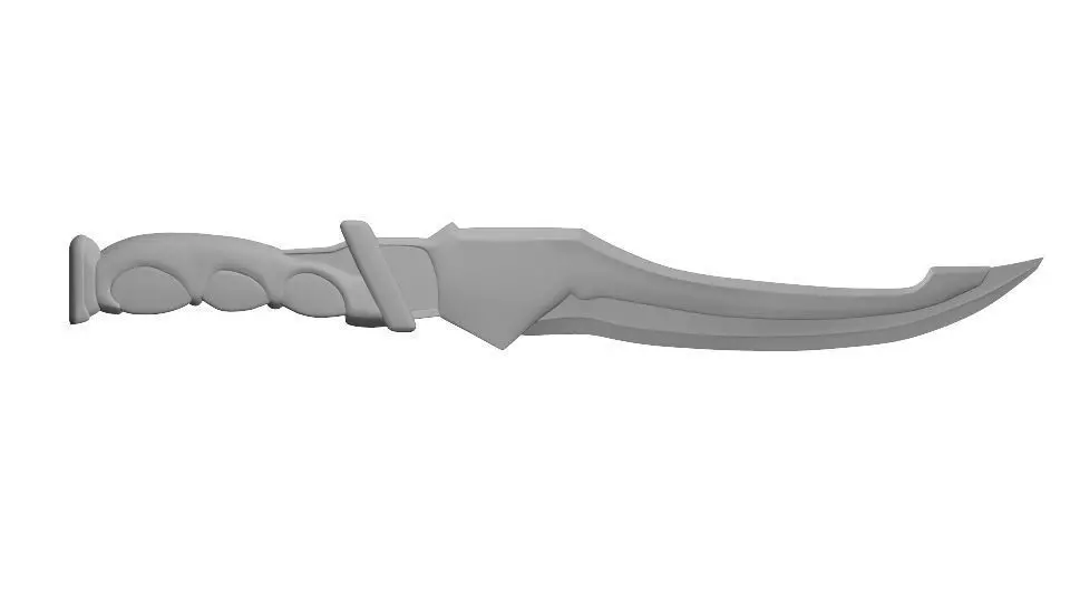SciFi Knife 3D print model_0