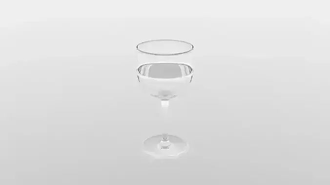 Glass of water