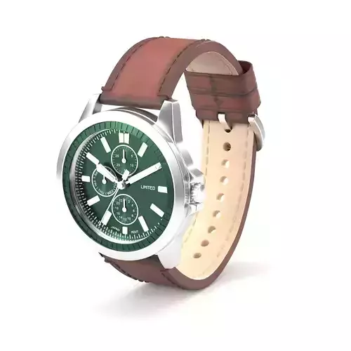 Analog Watch 3D model