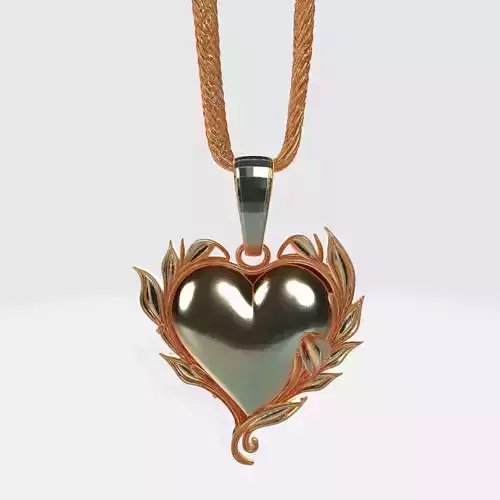 Heart Pendant N14
