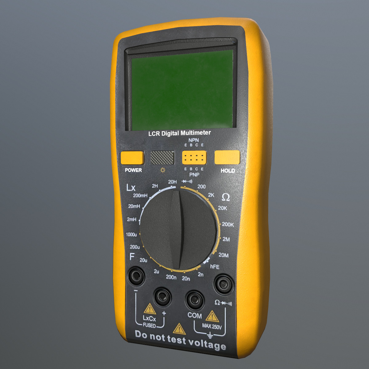 LCR Multimeter Low Poly Low-poly 3D model_2
