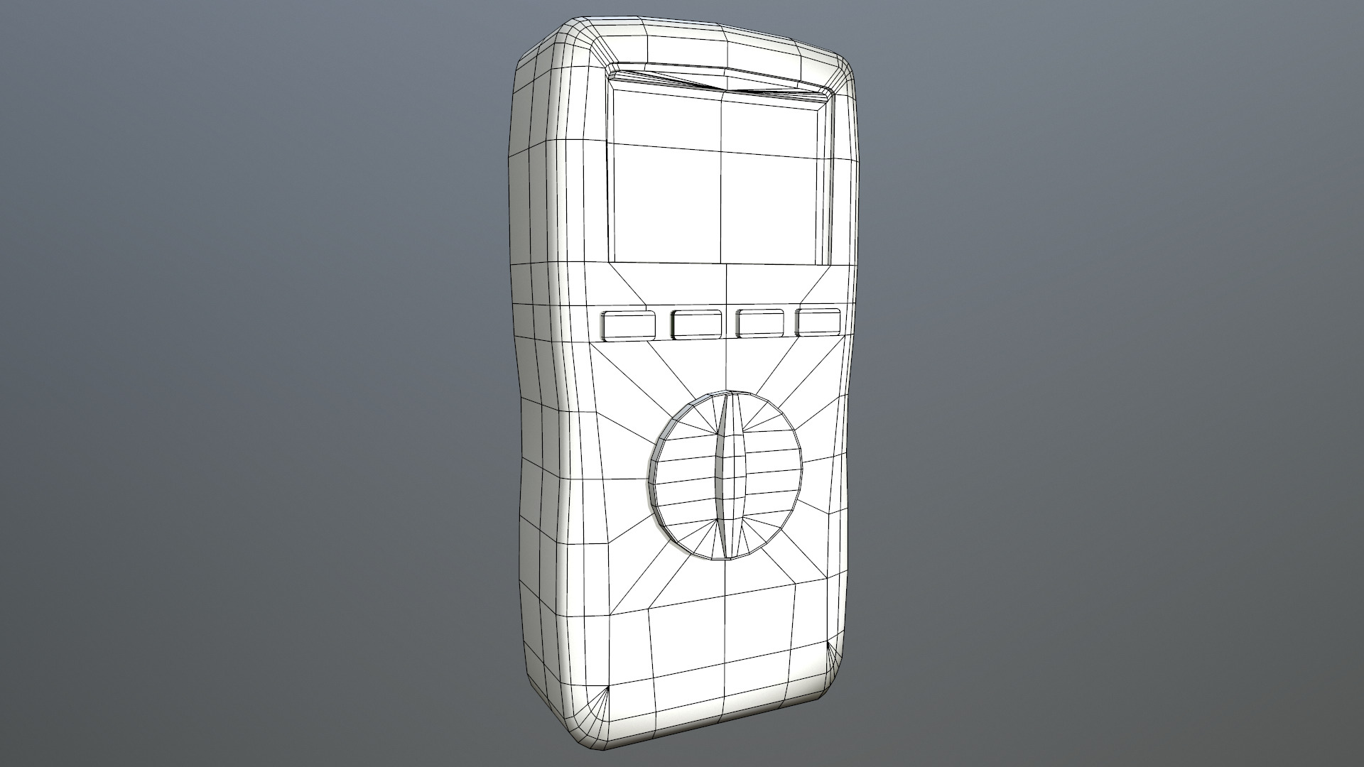 LCR Multimeter Low Poly Low-poly 3D model_32