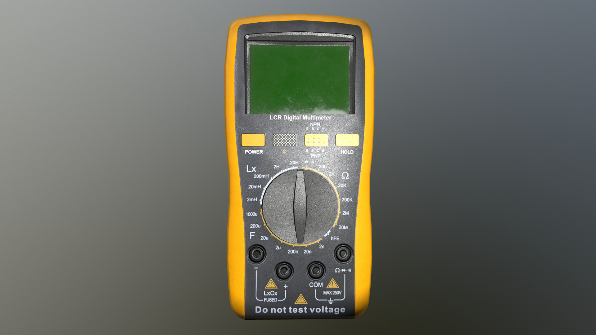 LCR Multimeter Low Poly Low-poly 3D model_13