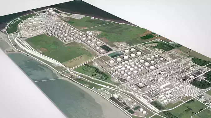 The Anacortes Refinery Washington United States