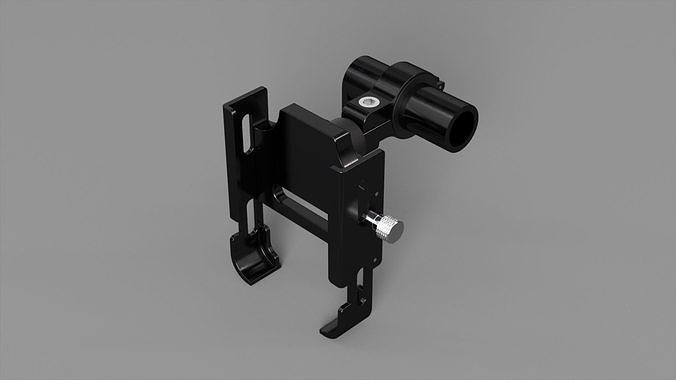 Phone holder motorcyle 3D print model