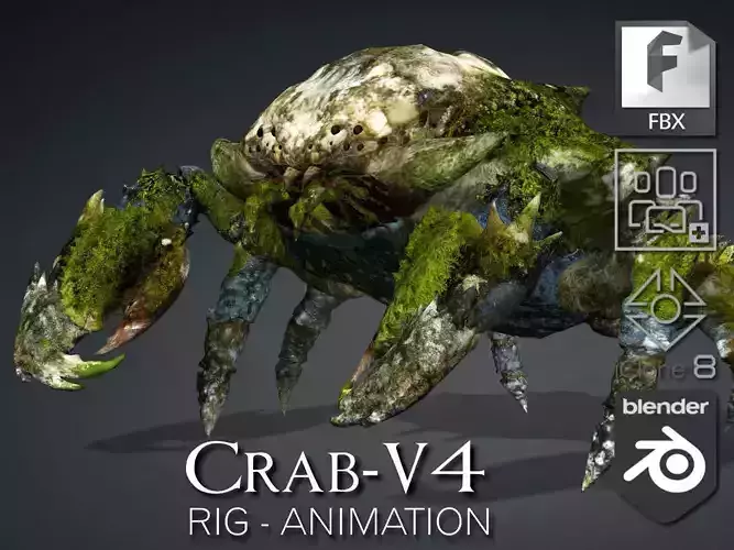 Crab-V4 3D model