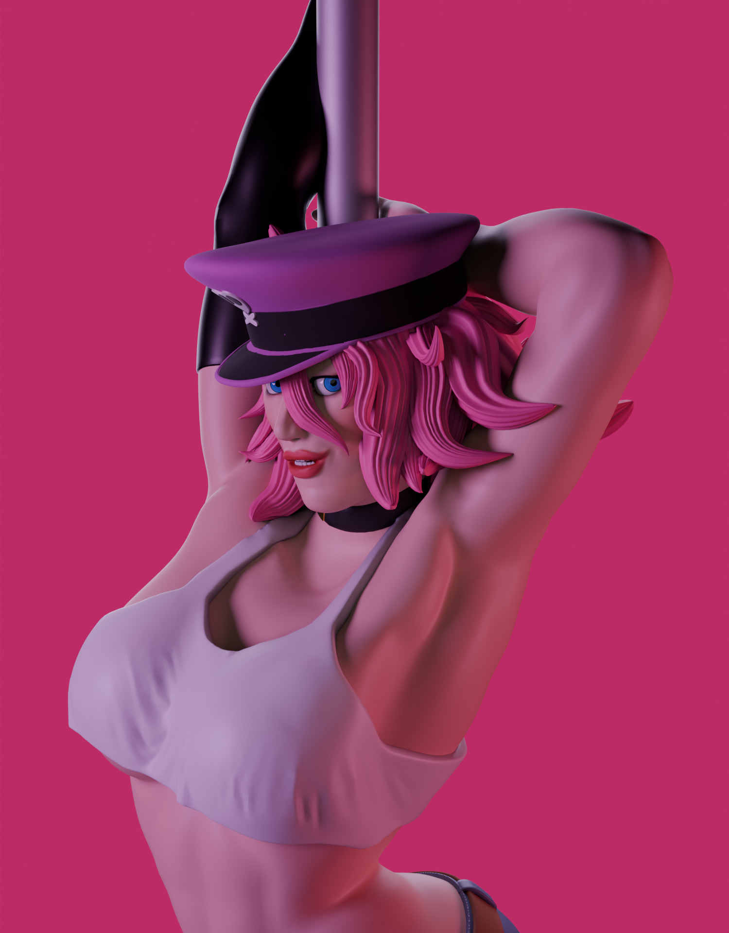 Street Fighter Poison 3D print model_1