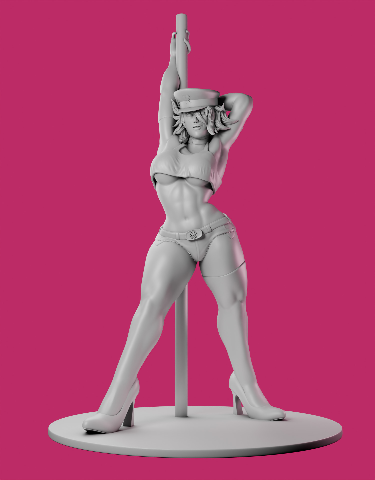 Street Fighter Poison 3D print model_14