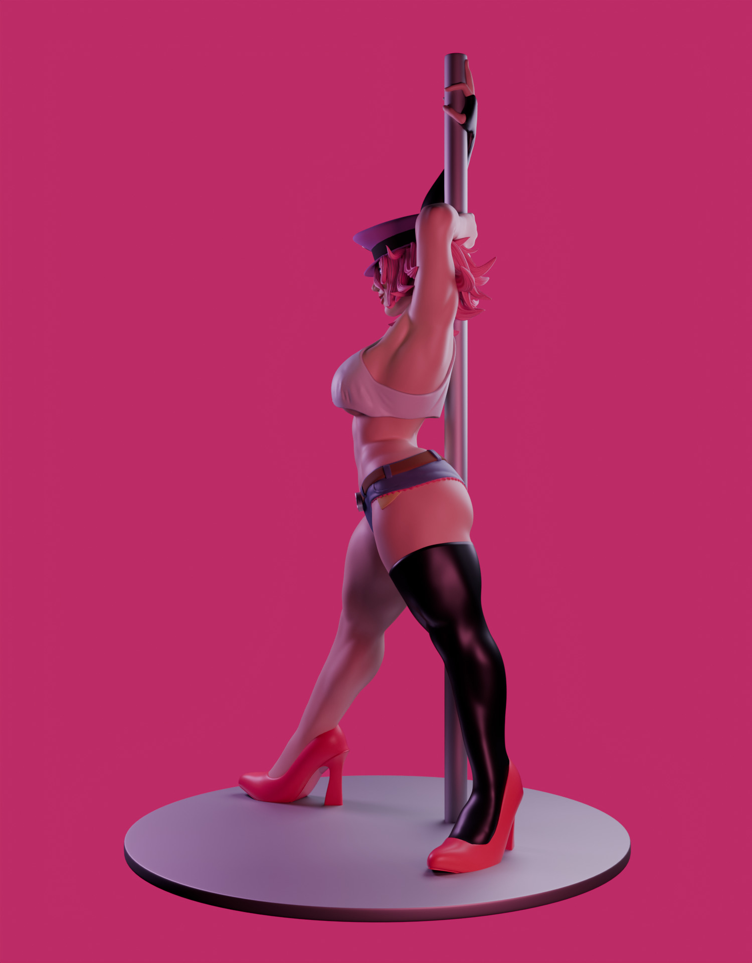Street Fighter Poison 3D print model_3