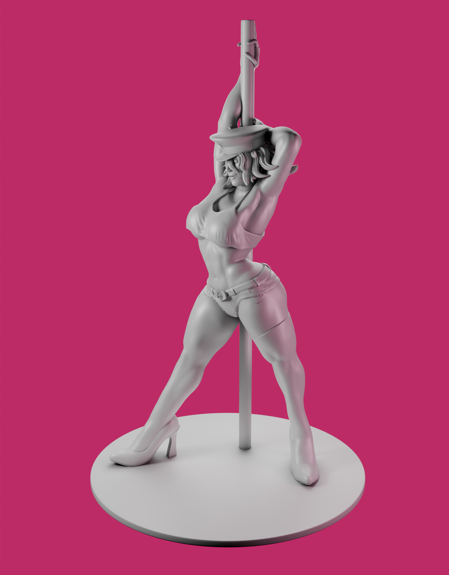 Street Fighter Poison 3D print model_11