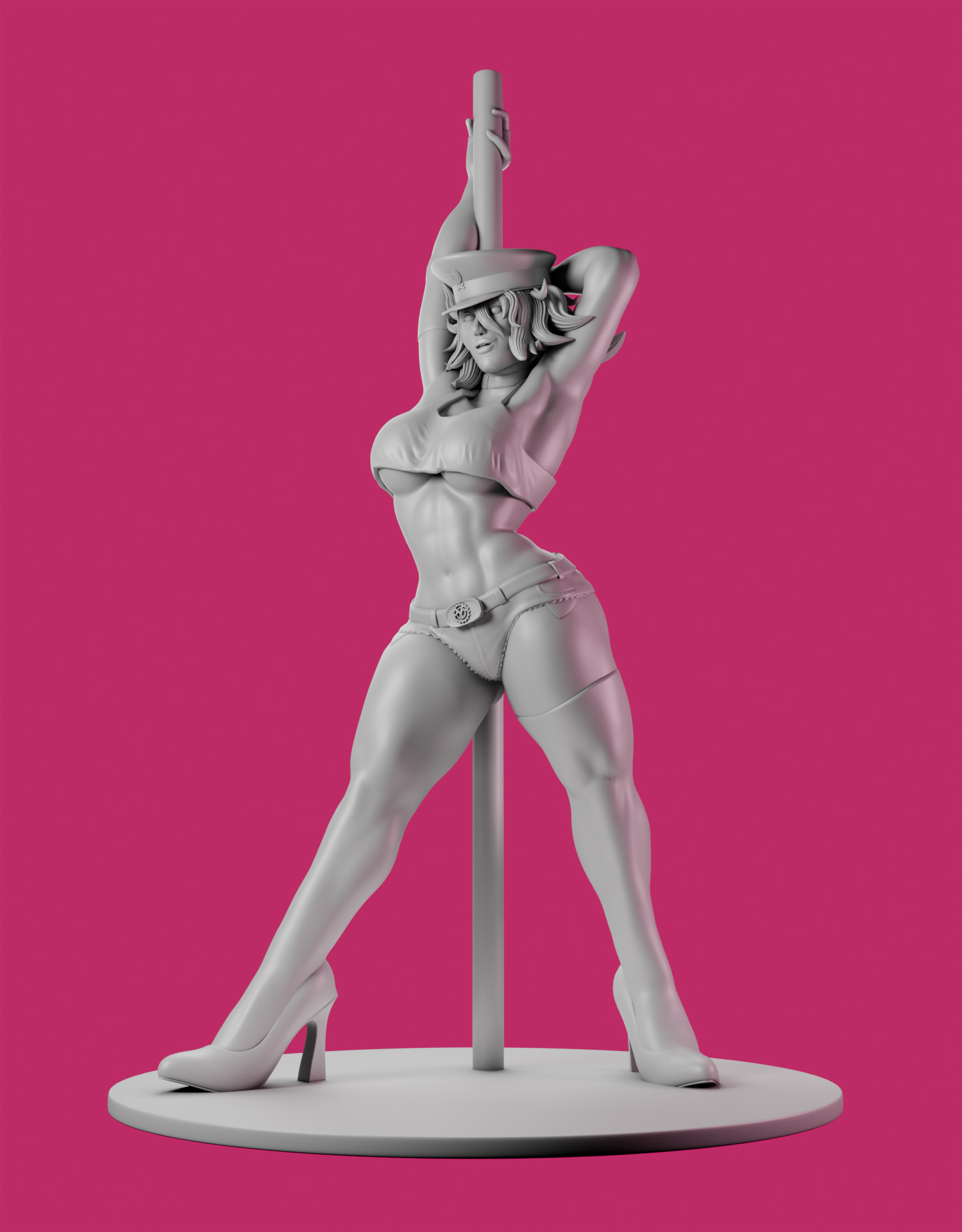 Street Fighter Poison 3D print model_13