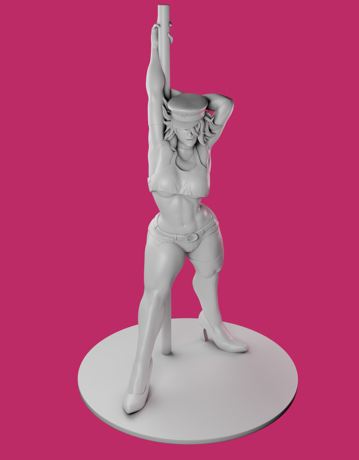 Street Fighter Poison 3D print model_12
