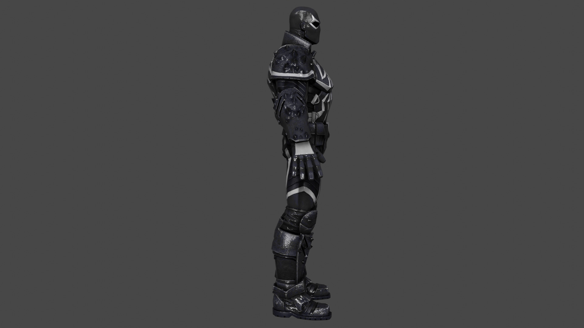 Flash Thompson Venom Low-poly 3D model_2