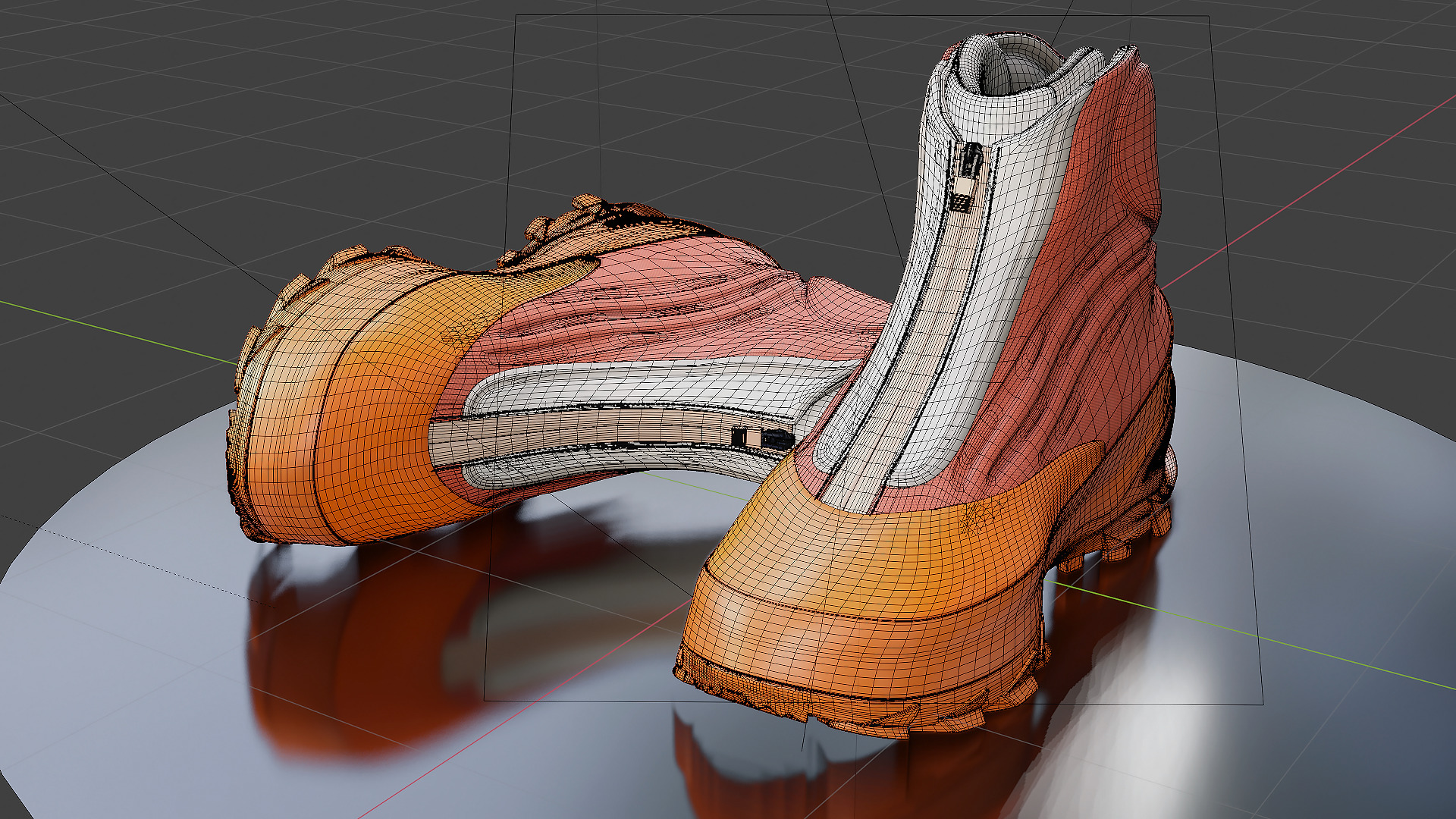 Yeezy Boots 1050 3D model_7