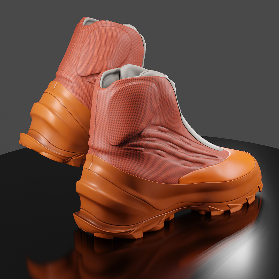 Yeezy Boots 1050 3D model_1