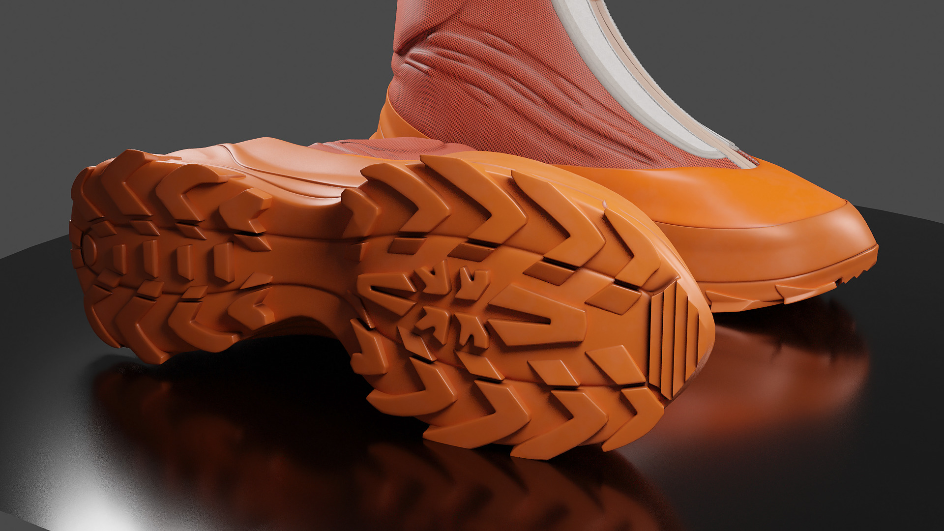 Yeezy Boots 1050 3D model_3