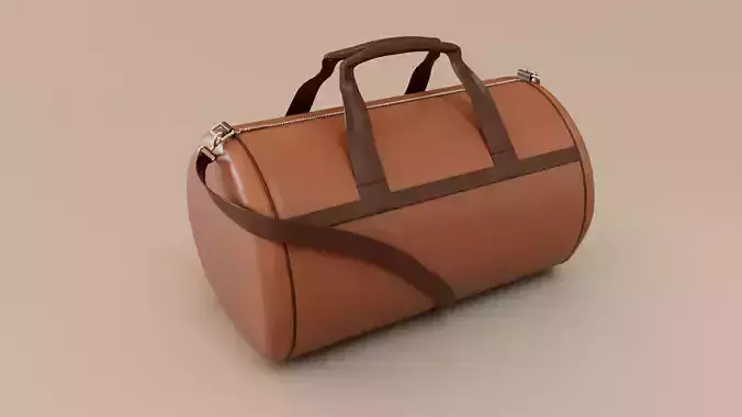 Duffle Bag - Fbx - MAYA - Obj Low-poly 3D model