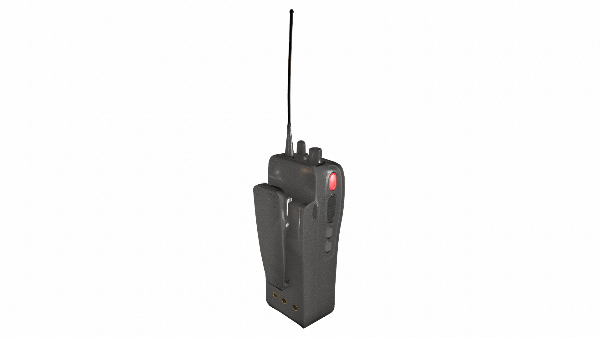 Walkie-Talkie Radio Low Poly Low-poly 3D model_18