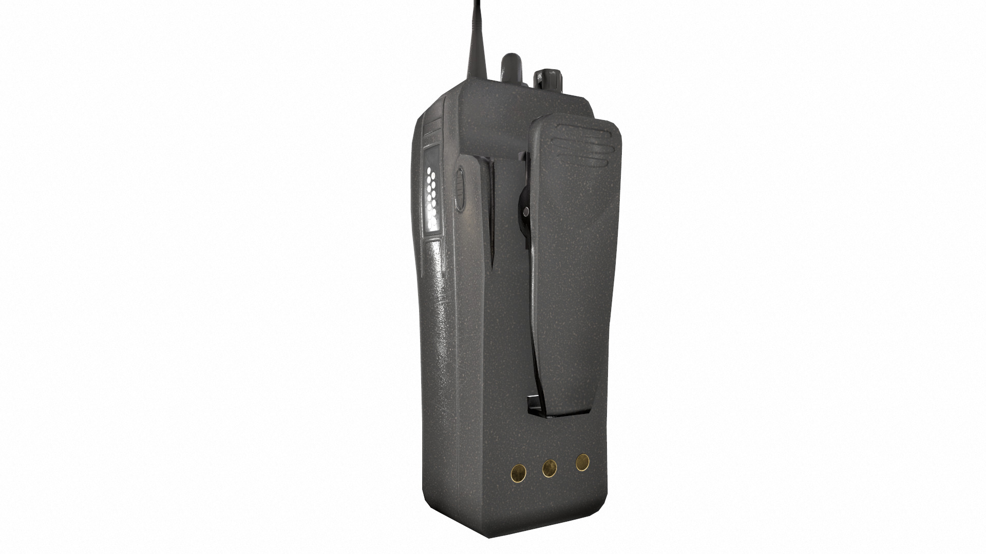Walkie-Talkie Radio Low Poly Low-poly 3D model_15