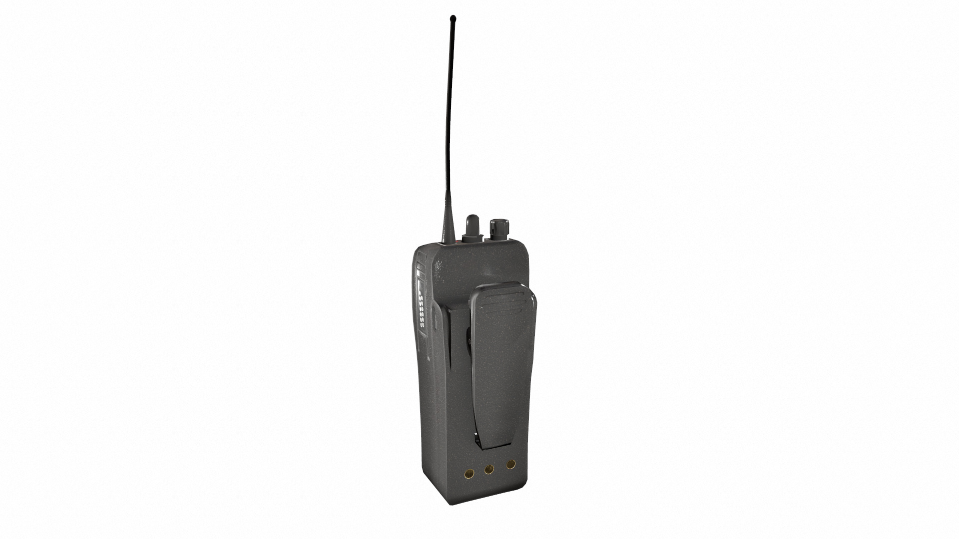 Walkie-Talkie Radio Low Poly Low-poly 3D model_17
