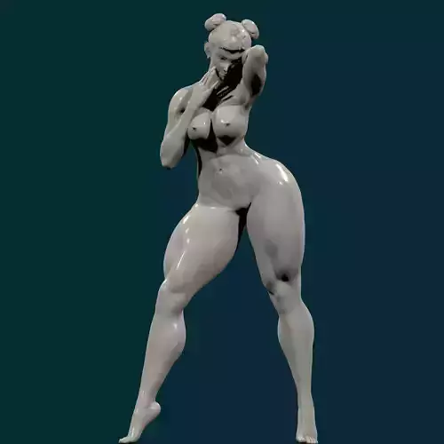 chunli nude nsfw  98 3D print model