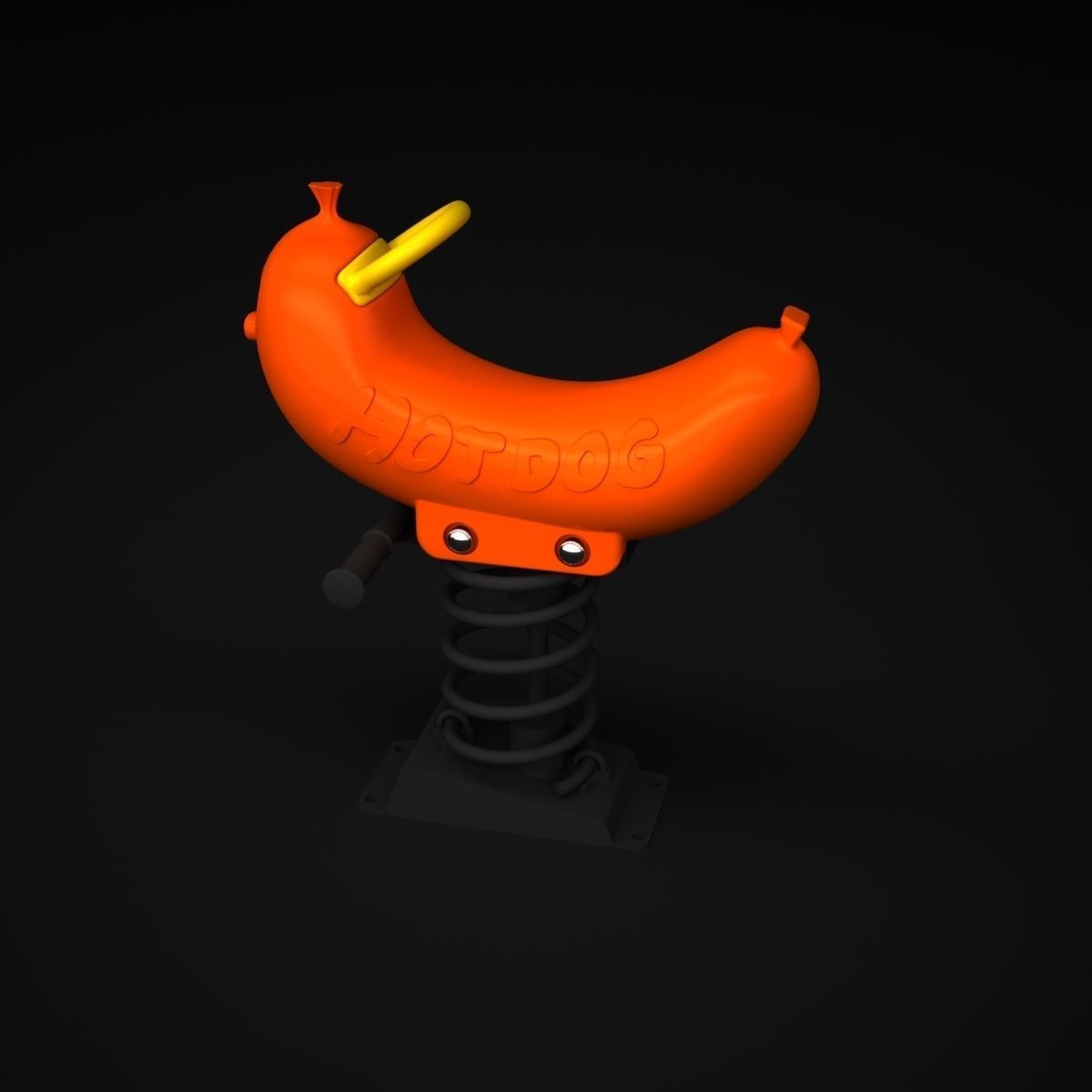 Teenagers Outdoor Rides 3D model_4