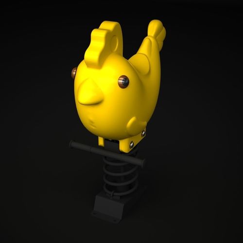 Teenagers Outdoor Rides 3D model
