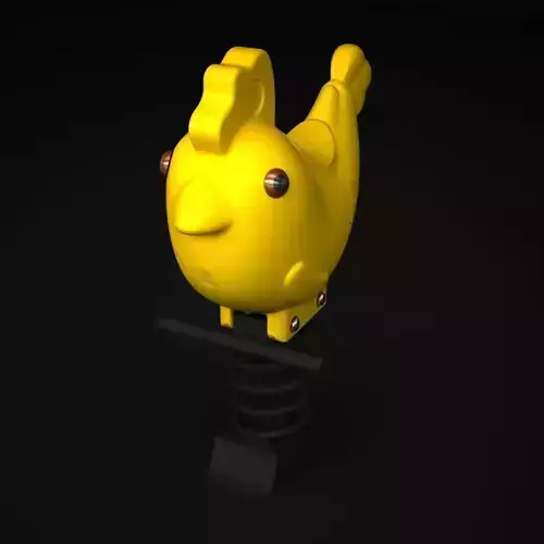 Teenagers Outdoor Rides 3D model