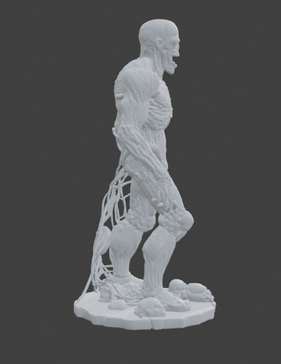 Meat Circuit Low-poly 3D model_1