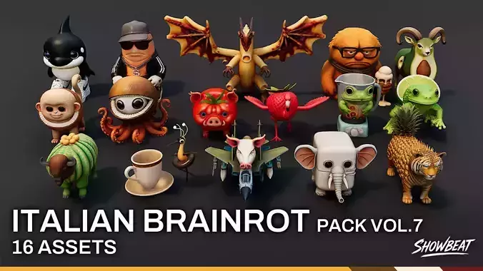 Italian Brainrot Pack VOL7