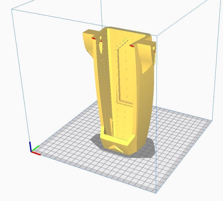 Sabre Tactical UAV Fixed-Wing Drone 3D print model_7