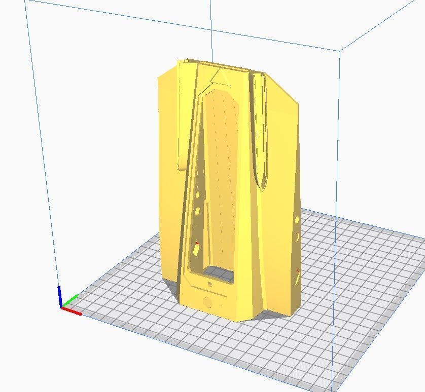Sabre Tactical UAV Fixed-Wing Drone 3D print model_5