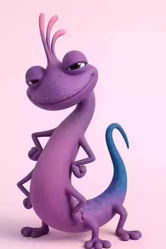 Monsters Inc Randall Boggs 3D print model
