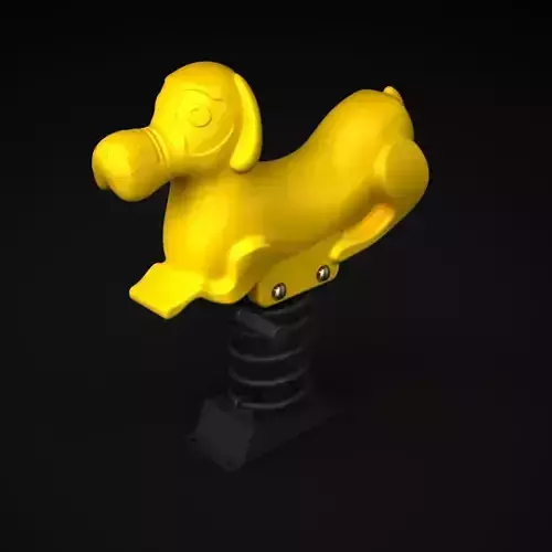 Teenagers Outdoor Rides 3D model