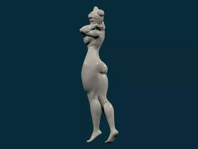 chunli nude nsfw 111 3D print model_13